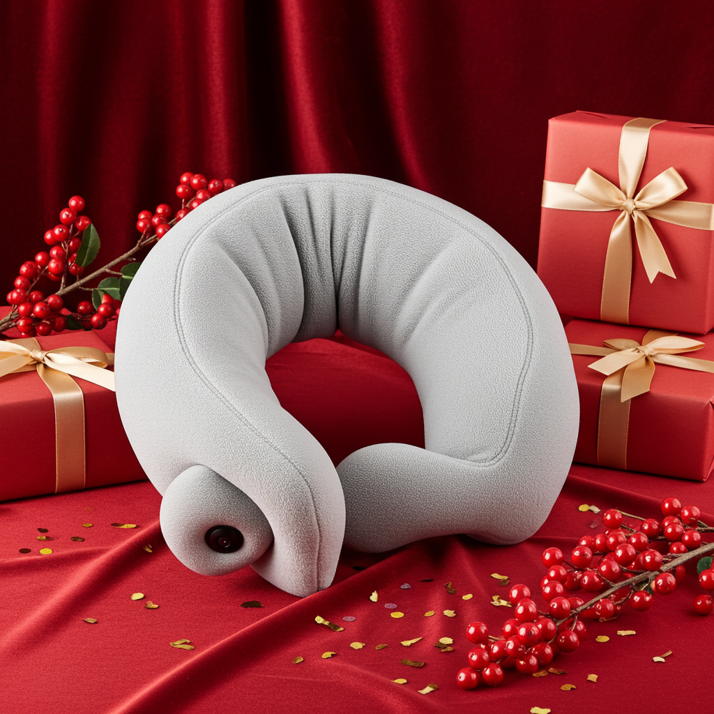 CloudRest™ Plush Neck Massage Cushion