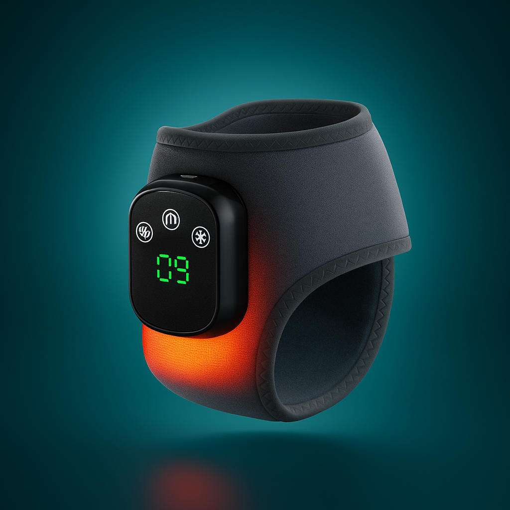 ThermaPulse™ Heated Ankle Wrap – Comfort & Support