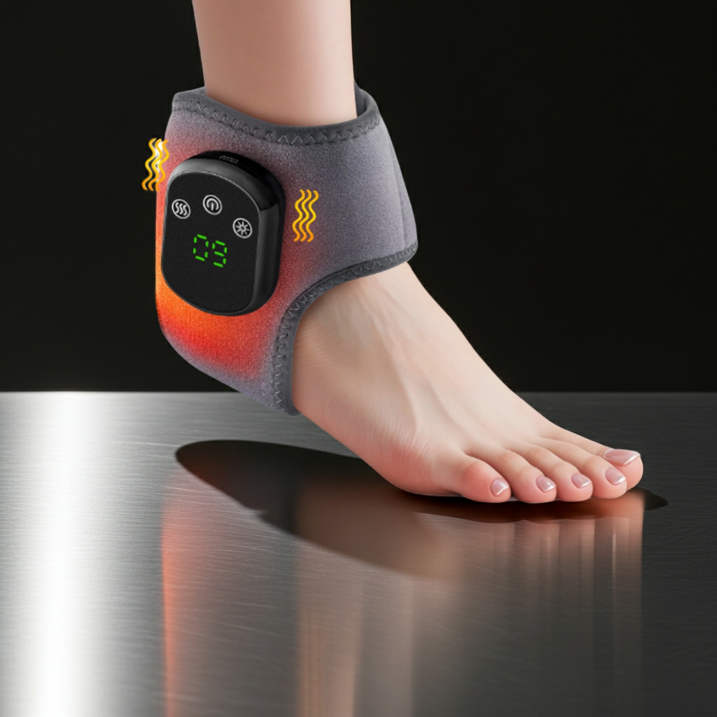 ThermaPulse™ Heated Ankle Wrap – Comfort & Support