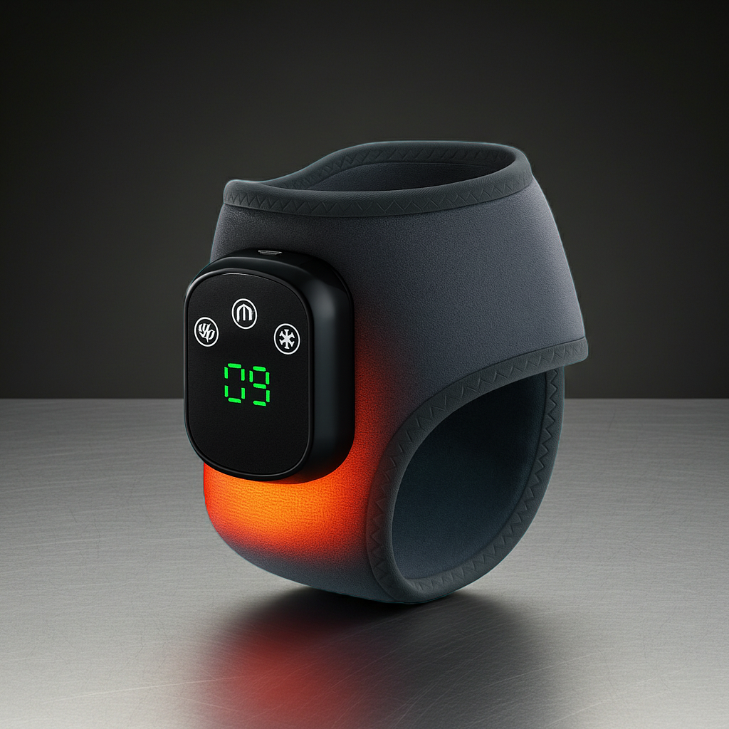 ThermaPulse™ Heated Ankle Wrap – Comfort & Support